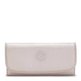 Money Land Metallic Snap Wallet