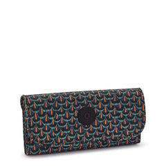 Money Land Printed Snap Wallet