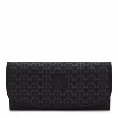 Money Land Printed Snap Wallet