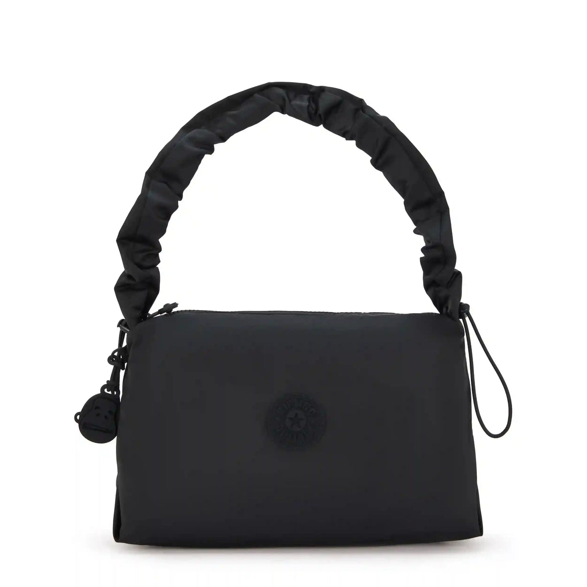 Eleni Medium Smooth Satin Shoulder Bag